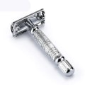 Miniatyrbilde 2 av 5: Sikkerhetsbarberhøvel av , Tykt & Kort Håndtak. Vri for å åpne, Heavy Duty, Reduserer barberhøvelforbrenning, Glatt, Nær, Ren barbering