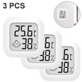 Miniatyrbild 4 av 5: 3-pack inomhustermometer hygrometer digital hygrometer rumstermometer för hemmet hög noggrann temperatur_ryy