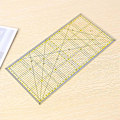 Miniatyrbild 4 av 4: 2x Skärlinjal Multifunktionell Quiltlinjal DIY Kläddesign Ritning Skärning Hantverkslinjal Sömnad Ma