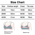 Miniatyrbillede 5 af 5: Læder Bustier Kvinders Korset Top BH Sort Bryst-indpakket Vest Elastisk Vest All-matchSort38 85 Black 38 85