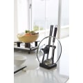 Miniatyrbillede 3 af 5: Tower Ladle Holder - Låg Stativ Til Køkkenredskaber, Sort Black