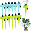 Miniatyrbild 1 av 5: RYO_Automatiska bevattningsspikar, uppgraderad justerbar växtbevattningsanordning, automatiskt droppbevattningssystem (slumpmässig färg)