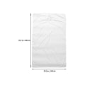 Pikkukuva 4 / 4: 1 kpl Kauneusalan Hierontavuoteen Polyesteri Vuodevaatteet Uusiokäyttöinen Nopea Kuivuva Vuodevaate Valkoinen 200X100CM White 200X100CM