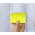 Miniatyrbillede 4 af 4: Vandafvisende Silikon Sko-overtræk til Regn, Genanvendelige Anti-Slip Gummi Regn Sko-overtræk Cykling Sko Kvinder, Børn (Mellem Gul)