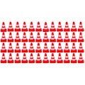 Pikkukuva 2 / 3: 250 kpl Lapsia Varten Suunniteltuja Liikennekartioita, Päiväkotien Opetusvälineitä, Liikennemerkkileluja, 100 kpl 2,5 x 1 x 1 cm 100 pcs 2.5X1X1CM