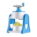 Miniatyrbillede 1 af 3: Håndværktøj Snekeglemaskine Ishakker Snekeglemaskine Isknuser Kop Shaved Ice MakerBlå29.5X19.5cm Blue 29.5X19.5cm