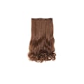 Pikkukuva 2 / 2: RY-Clip-on Hiustenpidennykset - Kihara & Suora Tukka - 70 cm LightBrow LightBrown one size