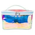 Pikkukuva 1 / 2: Matkustusläpinäkyvä Toilettinen Kassi Luova Säilytyskassi Toilettinen Kotelosetti Matkustus Meikki Pussin Matkustus Kannettava Colorful 22x14cm
