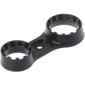 Miniatyrbillede 1 af 4: Cykelnøgle Forgaffel Mountainbike Reparationsværktøj, Dobbelthovedet Forgaffel Reparationsnøgle Cykelnøgle (1 stk, Sort)