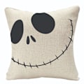 Miniatyrbilde 4 av 5: 4 stk Halloween Putesett 18X18 Hvit Spøkelse Stripete Dekorasjon Høytids Landlig Putetrekk for Hjem Sofa Sofa Dekor