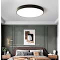 Miniatyrbilde 4 av 4: LED taklampe enkel moderne ganglampe stue soverom lampe rund soverom taklampe