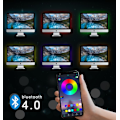 Pikkukuva 2 / 5: LED-nauhavalo TV:n taustavala Smart WiFi LED-valonauha 10m RGB Monivärinen LED-valonauha Sovelluksen ohjaus Valonauha, Koti