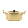 Miniatyrbilde 1 av 3: Koreansk Ramen-gryte Koreansk suppegryte Hot-Pot Gryte Nuddelgryte Koreansk gryte med dobbelt håndtak Ramyun-koker