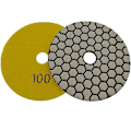 Miniatyrbillede 3 af 5: 7 stk. Diamantpoleringsskiver 4 tommer / 100 mm Tør Diamantpoleringspuder til Marmor Granit Sten Beton (#100)