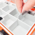 Miniatyrbilde 3 av 4: Fiskeredskaperboks, 2 stk Vanntette Lokkeboks, Dobbeltsidig Agnsboks, Vanntett Lokkeboks, 16 Rom, For Fiske Lokke Fiske Små Fiskeutstyr A
