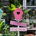 Miniatyrbilde 3 av 5: 2 Pakk DIY Ubehandlet Tre Fuglehus Bygg og Mal Ditt Fuglehus i Hage, Kunst Håndverk Treleker for Jenter Gutter