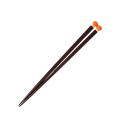 Miniatyrbilde 1 av 3: 1 Par Japansk Stil Grønnsaker Og Frukt Pinner Gjenbrukbare Massivt Tre Pinner For Hjemmet (oransje Gresskar)24*1.2cm 24*1.2cm