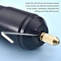 Miniatyrbillede 5 af 5: Mini Lille Bærbar Elektrisk Boremaskine Mikro Usb Epoxy Harpiks Bor Smykker Værktøjer Diy Fremstilling Træ Håndværk Rotationsværktøjssæt