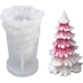 Miniatyrbillede 1 af 5: Juletema-Form, 3D Juletræ Julemand Form Julehat Snemand Form til DIY Håndlavet