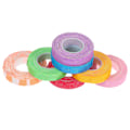 Pikkukuva 2 / 2: 7 kpl ammattimaisia ​​kynsi-sormiteippiä sormien suojaamiseen Guzheng Pipa -soittimille, Sekalaiset värit 4,5X4,5X1C Assorted Color 4.5X4.5X1CM