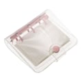 Miniatyrbillede 2 af 2: Rejse Notesbog Wirebound Notesbog Notesbogpapir Lomme Notesbog Graf Notesbog Dagbog Notesbog Pink 10.5X9X2.5CM Pink 10.5X9X2.5CM