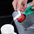 Miniatyrbillede 2 af 5: Vandpose 10l/20l Holdbar Stor Kapacitet Foldbar Vandtank Til Camping Vandreture Udendørs Picnic