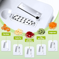 Miniatyrbillede 3 af 5: Spiralizer Grøntsags Spiralizer 5 Blade Grøntsags Spiralizer Spaghetti Spiral Mandolin Grøntsags Skærer Spaghetti Grøntsags Spaghetti Tilberedning