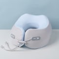 Miniatyrbild 1 av 5: Memory Foam Resekudde Långsam Återhämtning U-formad Nackkudde*ryy Light Grey