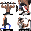 Miniatyrbillede 5 af 5: Løftestropper til vægtløftning, bodybuilding, powerlifting, styrketræning og dødløft - Gul Yellow