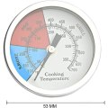 Pikkukuva 2 / 2: BBQ-savustajan lämpömittari Hiilisavustajan grillilämpömittari Lämpötilamittarilla 53 mm