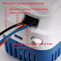Miniatyrbillede 4 af 5: Lænsepumper, 12V 1100GPH Automatisk Lænsepumpe Automatisk Stille Væske Vandpumpe til Marine Lænsepumpe Vandpumpe til Både, Damme, Swimmingpools
