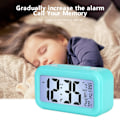 Miniatyrbillede 4 af 5: cameland Baggrundsbelyst Digital Vækkeur LCD Skærm Temperaturmonitor med Smart Watch Kalender Napalarm