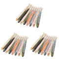 Miniatyrbild 1 av 3: 24 st Cartoon Simulation Fish Design Kulspetspennor Kreativa Signeringspennor Studentstationära Skola 24 pcs 14.3*2.5cm