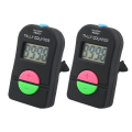 Miniatyrbillede 1 af 2: 2 stk. Firecifret Plus/minus LED Display Nedtællingstæller Digital Reversibel Op/ned Tæller Med Lyd