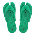 Pikkukuva 1 / 3: Manuaaliset hierontatyökalut Jalkojen hoito Terveysvarusteet Refleksologia-tossut Meridian-hierontatossut Plantar Fasciitis -helpotus Sandaalit Vihreä 32.5X11cm Green 32.5X11cm