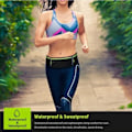 Miniatyrbild 4 av 5: /Ryi/ Running Belt with Waterproof Adjustable Elastic Band, Sweatproof Large Capacity Waist Bags, Perfect for Running and Outdoor Activities