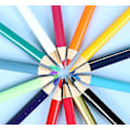 Miniatyrbild 4 av 5: 12 24 36 Färgpennor Set Skolmaterial Blandade Färger Långa 36st 36pcs