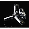 Miniatyrbilde 2 av 5: Bærbar Trekantet Utgang Gassbeholder Adapter Campingtilbehør Brennhode Konverterer (1 stk, Svart)