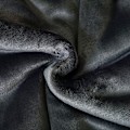 Miniatyrbillede 4 af 5: 70x100cm Mørkegrå Tæppe Dobbeltsidet Tæpper, Hyggelige Tæpper, Tykt Varmt Sofa Tæppe Blødt Fleece Tæppe Til Sofa Kast Eller Stue