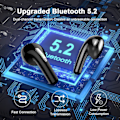 Pikkukuva 2 / 5: Bluetooth 5.2 langattomat kuulokkeet, langattomat urheilukuulokkeet IP7 W_ry