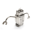 Miniatyrbillede 1 af 4: Robot Figur Te-Si, Rustfrit Stål Te-Blad Infuser Bold Si, Filter Diffuser