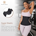 Miniatyrbillede 3 af 4: Beauty Waist Cincher til Kvinder Bandage Usynlig Wrap Waist Trainer Waist Trimmer Rygstøtter 5 Meter 5 Meters