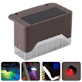 Pikkukuva 2 / 5: LED-kiskovalaisimet nurmikon lamput terassi maisemavalaisin polku aurinkokennot puutarha seinävalo aurinkoaita White one 8X4.9cm