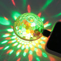 Pikkukuva 2 / 2: LED-salamavalot Kannettavat Stroboskooppilamput Ääniaktivoidut Juhlavalot Kannettavat Diskoteekkivalot Mini-levy Assorted Color 2 5.5X5.5X5.5CM