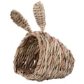 Miniatyrbilde 3 av 3: 1 stk Håndlaget Flettet Gressreir Kanin Sovereir Praktisk Kjæledyrforsyning Khaki 21X20CM Khaki 21X20CM