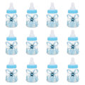 Miniatyrbillede 1 af 2: 12 stk. Søde Fyldbare Flasker Plastik Sød Candy Boxes Smukke Chokoladeæsker Blå 8,5x4cm Blue 8.5x4cm