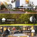 Miniatyrbilde 4 av 5: Juleprojeksjonslampe, LED Snøprojektor Med Fjernkontroll Juleprojektor IP65 Utendørs Julelys Dekorativ Projeksjon For Hage B