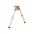 Miniatyrbilde 2 av 5: 360 graders rotasjon V8 metall taktisk stativ uttrekkbar tobeins kamerafeste bipod