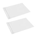 Miniatyrbillede 1 af 3: 100 stk. 6x8cm Tykke Genanvendelige Plastikklare Forseglingsposer Lynlås Genlukkelige Opbevaringsposer Dispenserpose