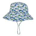 Pikkukuva 1 / 5: Vauvan aurinkolippis Kesä Ranta Upf 50+ Auringonsuojaus Vauvan Poikien Lippikset Taaperon Aurinkolippikset Lakki Vauvan Tytölle Lapselle Bucket HatMDINOSAUR M DINOSAUR